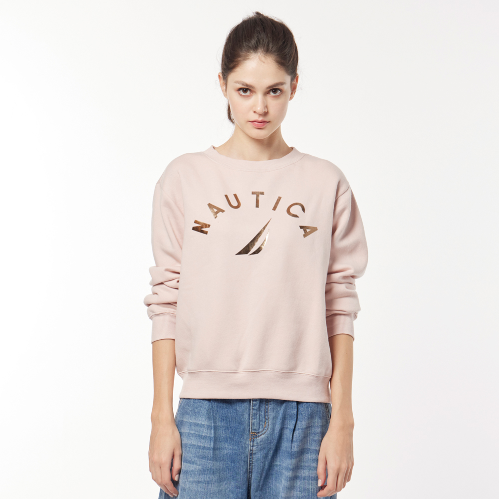 【NAUTICA】女裝學院風長袖襯衫(粉) 歷史價格詳細信息
