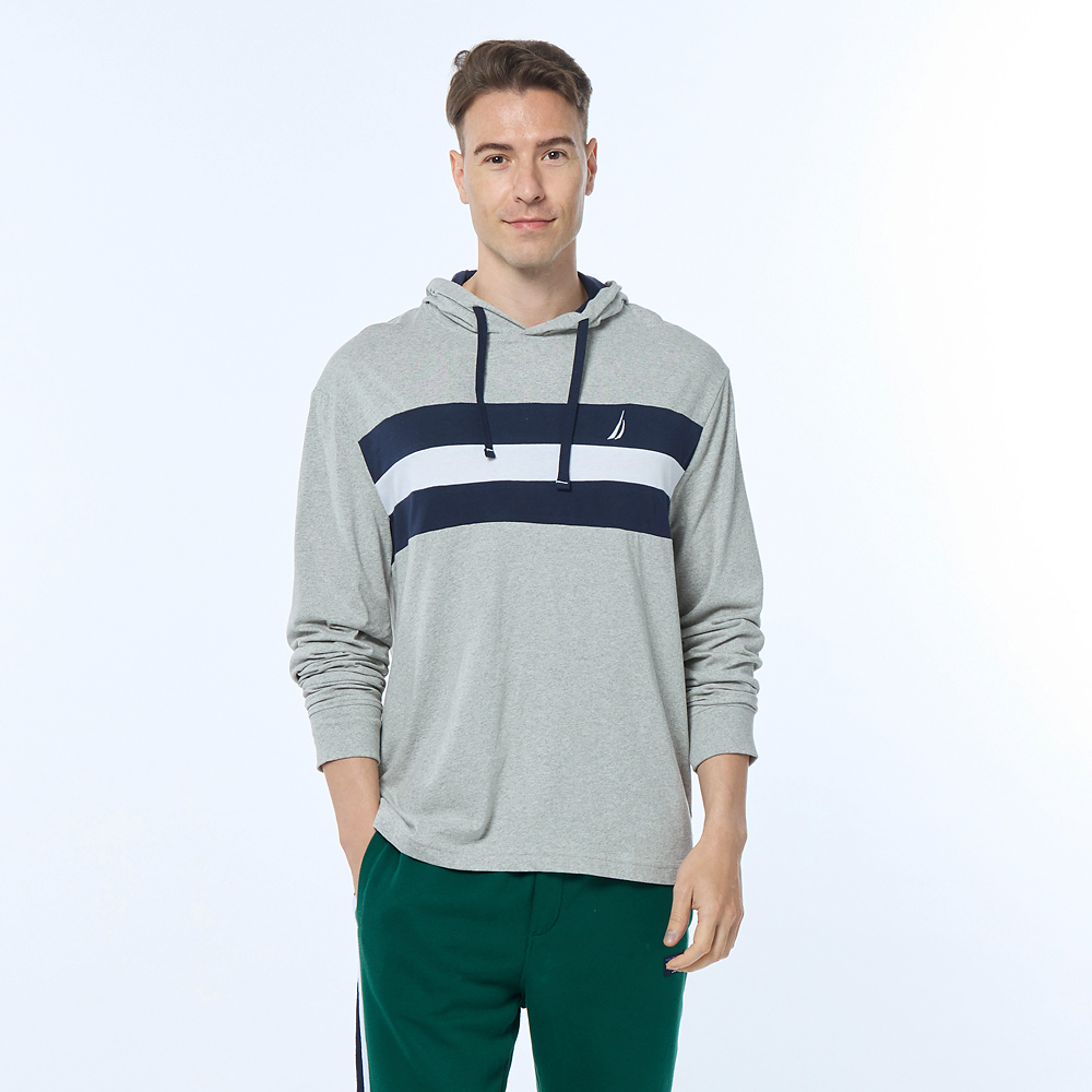 【NAUTICA】男裝撞色拼接時尚運動短褲(黑) 歷史價格詳細信息