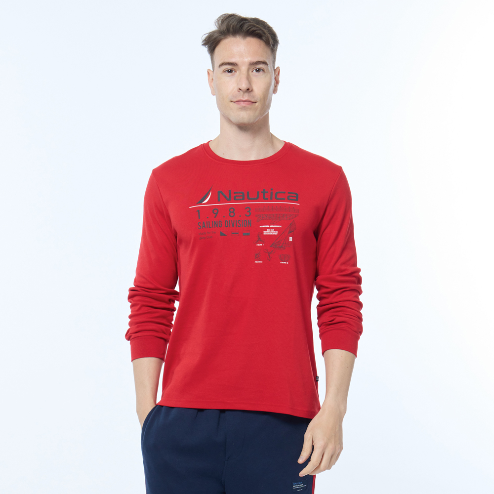 【NAUTICA】男裝 品牌LOGO簡約刺繡長袖POLO衫(黑) 歷史價格詳細信息