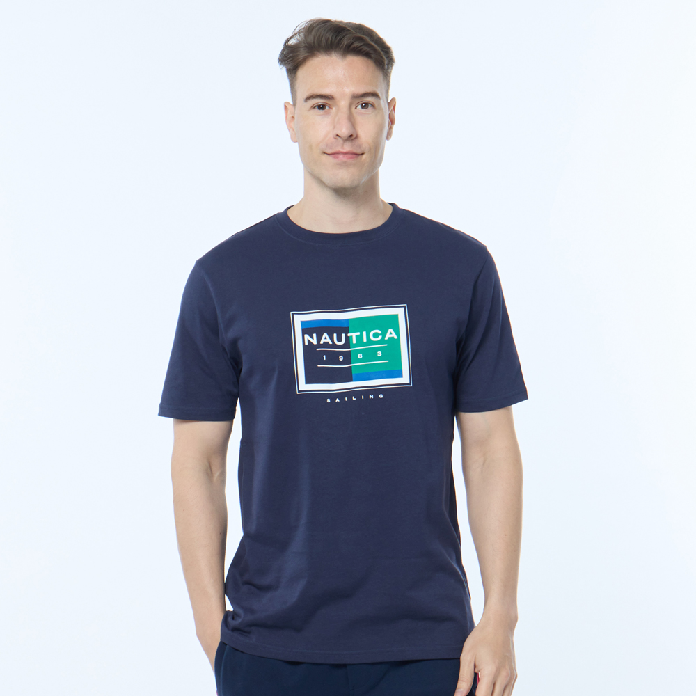 【NAUTICA】男裝 品牌LOGO簡約刺繡長袖POLO衫(黑) 歷史價格詳細信息