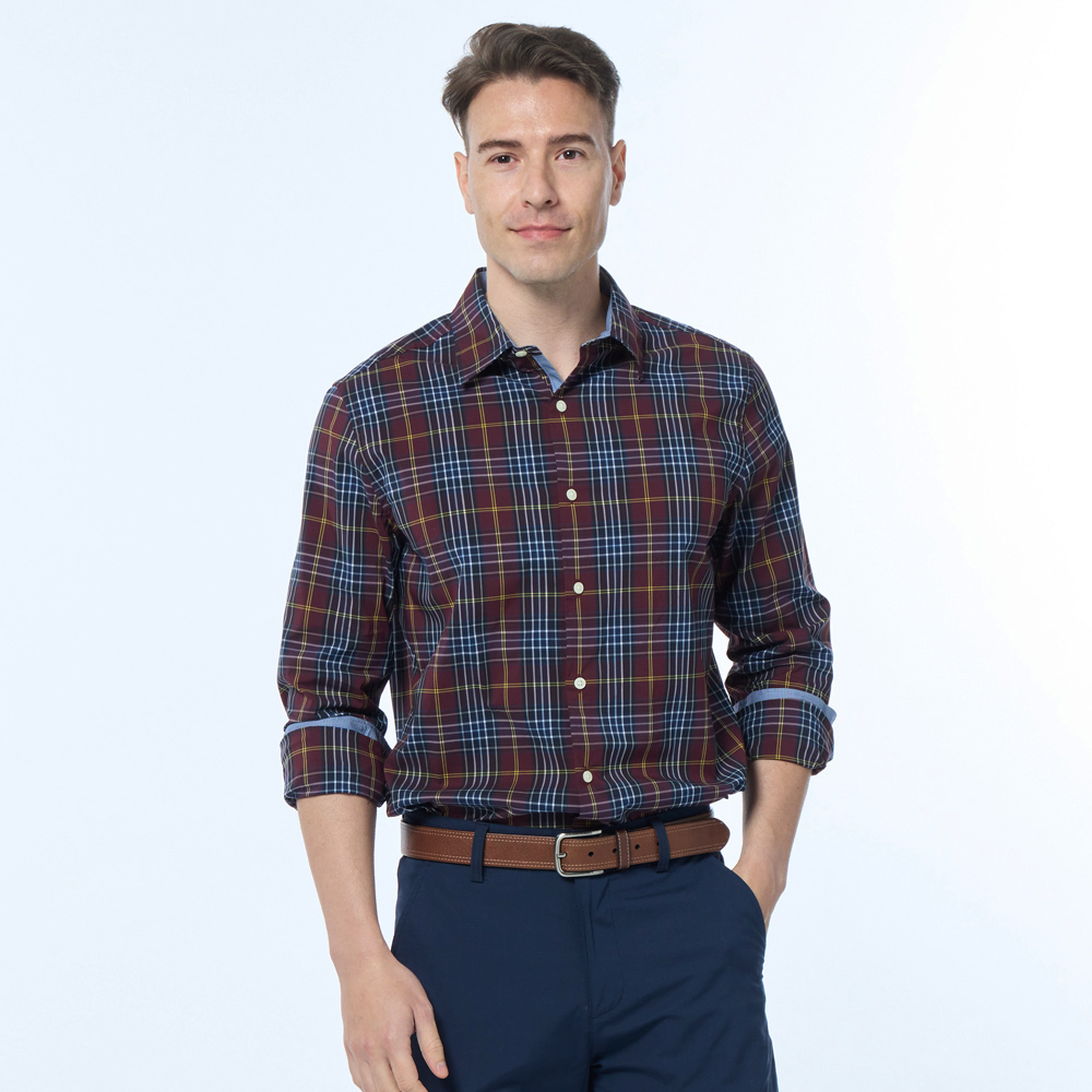 【NAUTICA】男裝 吸濕排汗跳色拼接短袖T恤(粉色) 歷史價格詳細信息