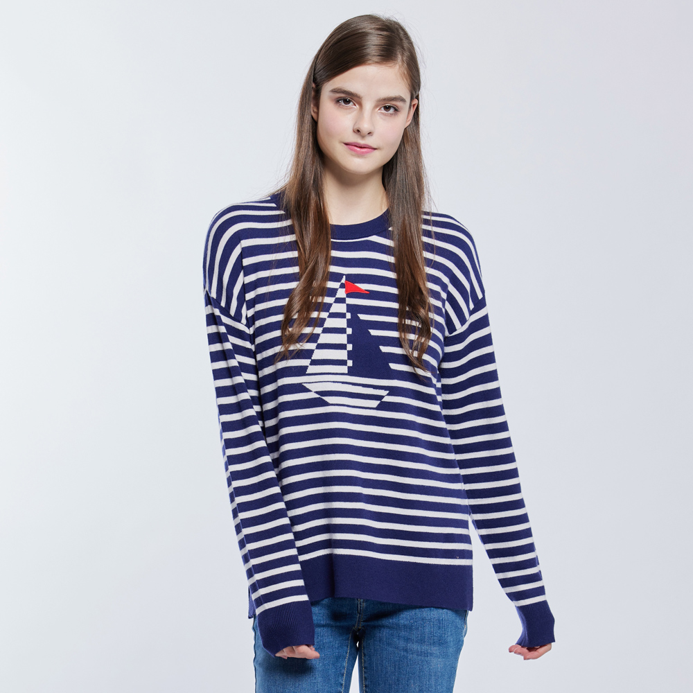 【NAUTICA】女裝 帆船刺繡短版短袖T恤(紅色) 歷史價格詳細信息