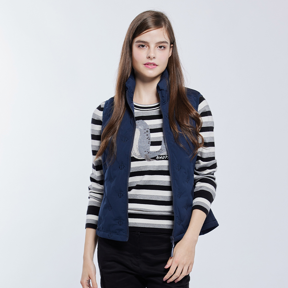 【NAUTICA】女裝修身羽絨連帽外套(灰色) 歷史價格詳細信息