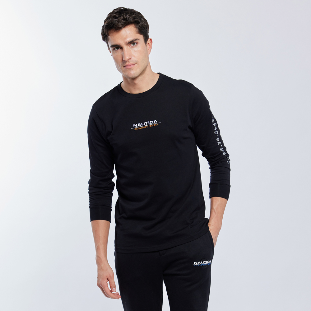 【NAUTICA】COMPETITION男裝圖騰短袖T恤(多款任選) 歷史價格詳細信息
