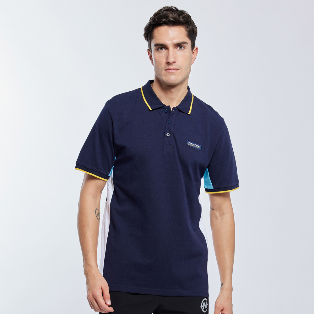 【NAUTICA】COMPETITION 女裝拼接彈性運動長褲(藍) 歷史價格詳細信息