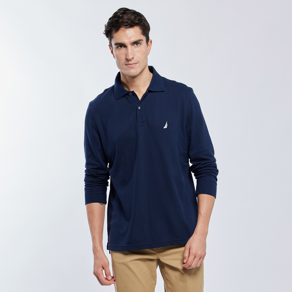 【NAUTICA】男裝 吸濕排汗跳色拼接短袖T恤(粉色) 歷史價格詳細信息