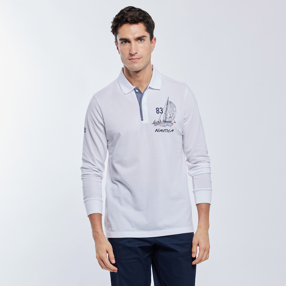 【NAUTICA】女裝 帆船刺繡短版短袖T恤(紅色) 歷史價格詳細信息