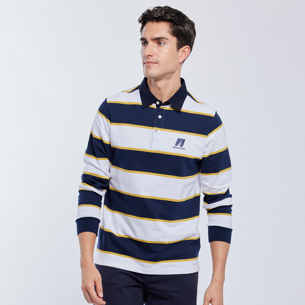 【NAUTICA】女裝 粗條紋短袖T恤(咖啡色) 歷史價格詳細信息