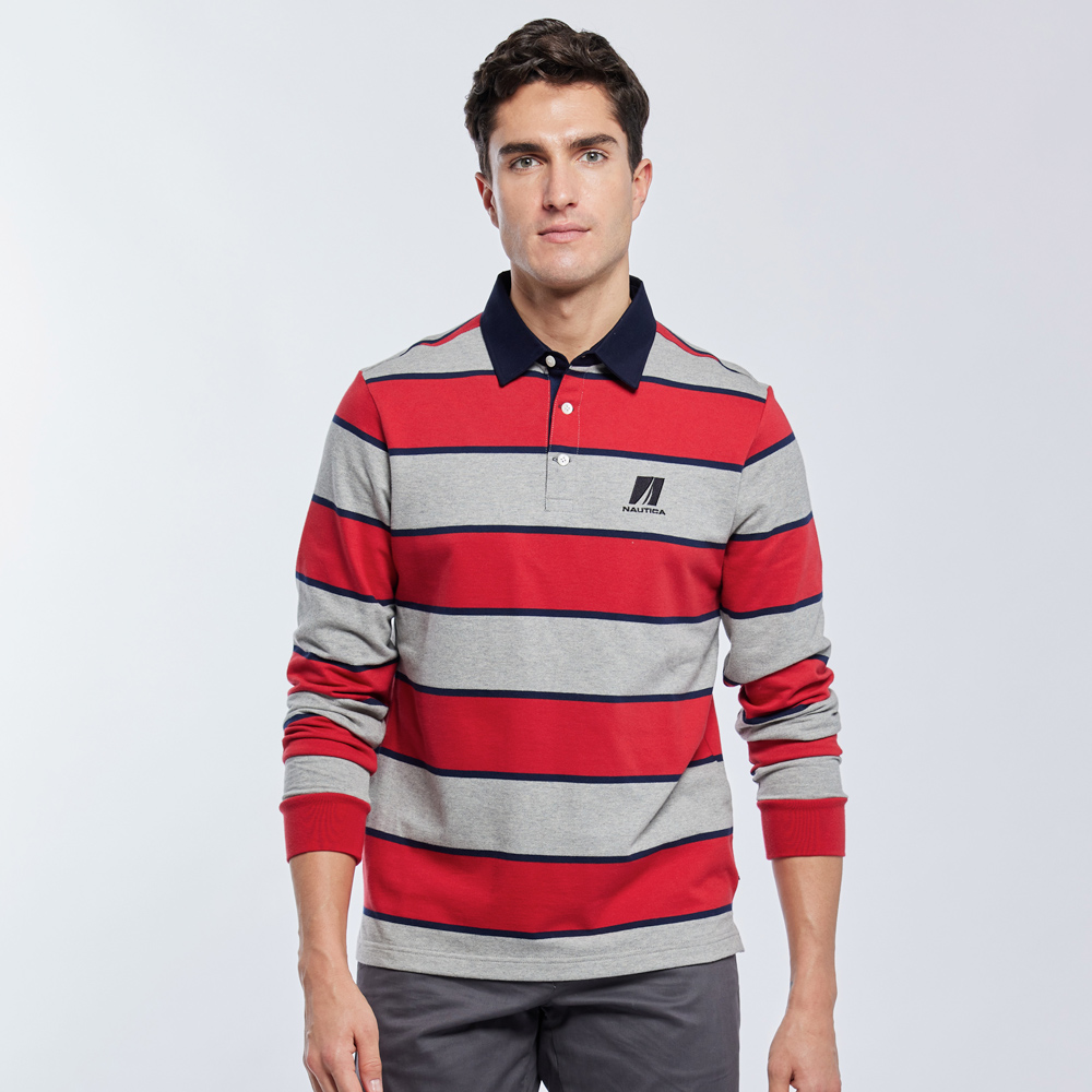 【NAUTICA】女裝 粗條紋短袖T恤(咖啡色) 歷史價格詳細信息