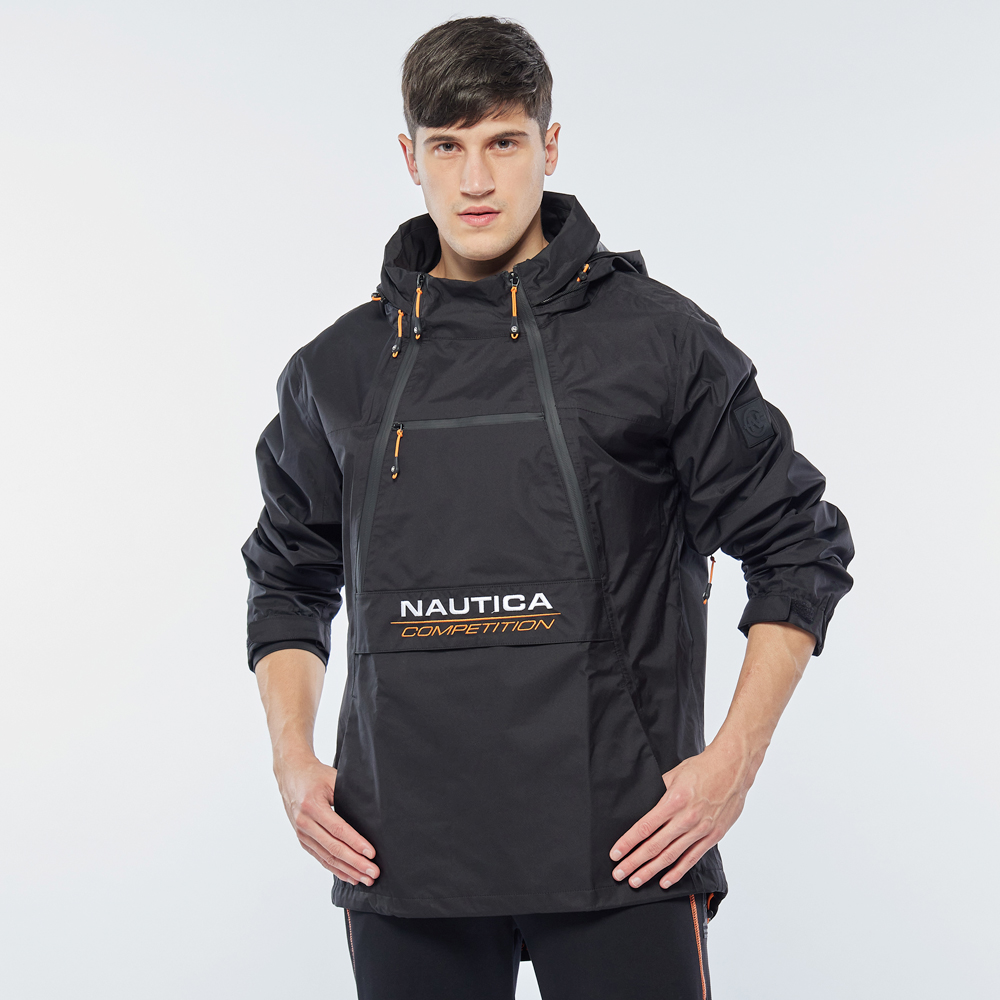 【NAUTICA】男裝 COMPETITION品牌LOGO條紋短袖T恤(黑) 歷史價格詳細信息