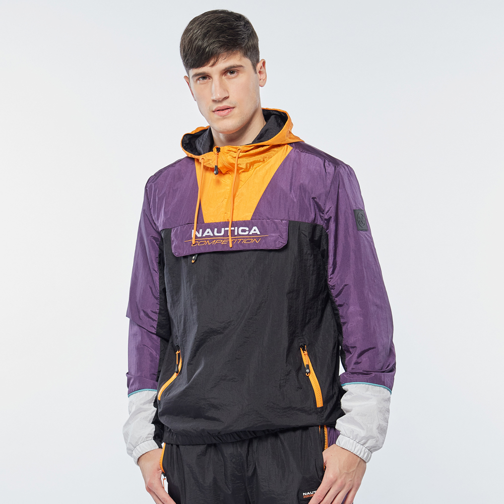 拼接無帽衝鋒衣休閒ins夾克衫風外套男潮流侶防晒衣-z真男人專賣店 歷史價格詳細信息