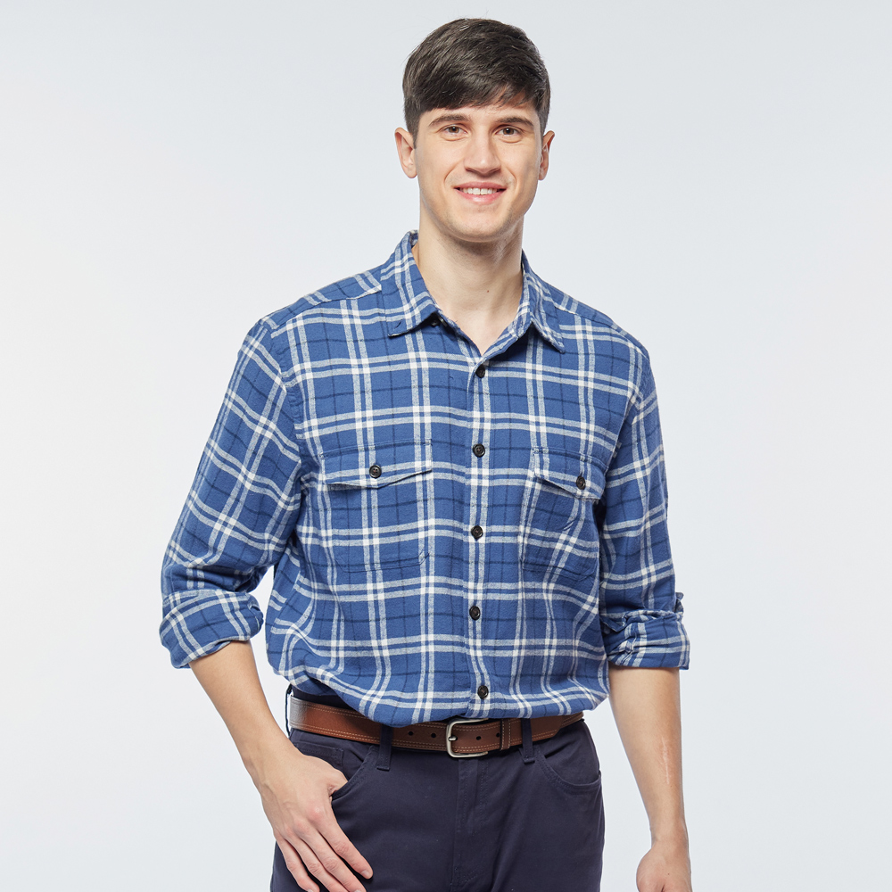 【NAUTICA】男裝 百搭條紋吸濕排汗長袖襯衫(白) 歷史價格詳細信息