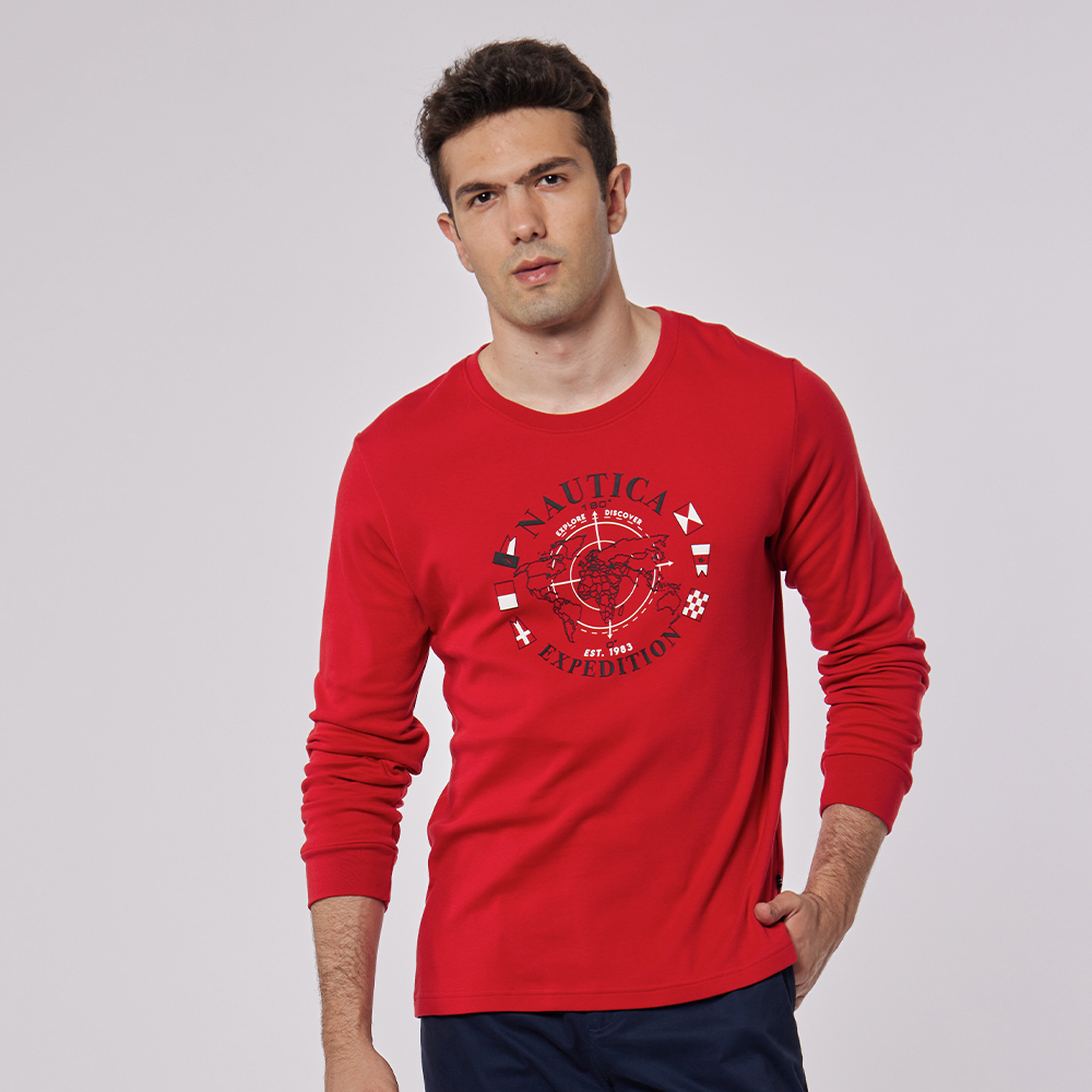 nautica 粉紅色白細紋長袖襯衫,尺寸:L,肩寬:47.5cm,純棉,少穿極新,降價大出清. 歷史價格詳細信息