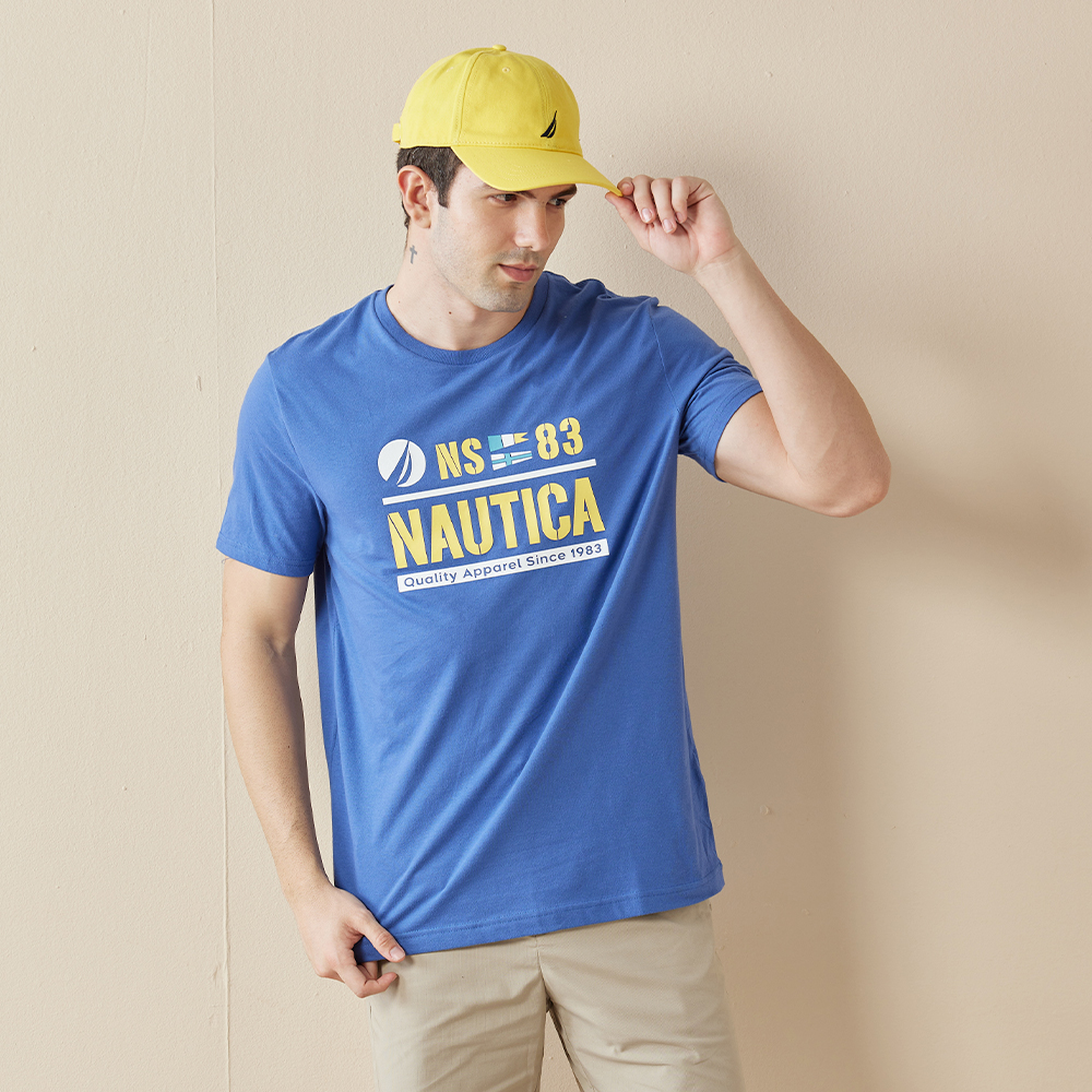 【NAUTICA】女裝 經典品牌LOGO刺繡短袖T恤(灰色) 歷史價格詳細信息
