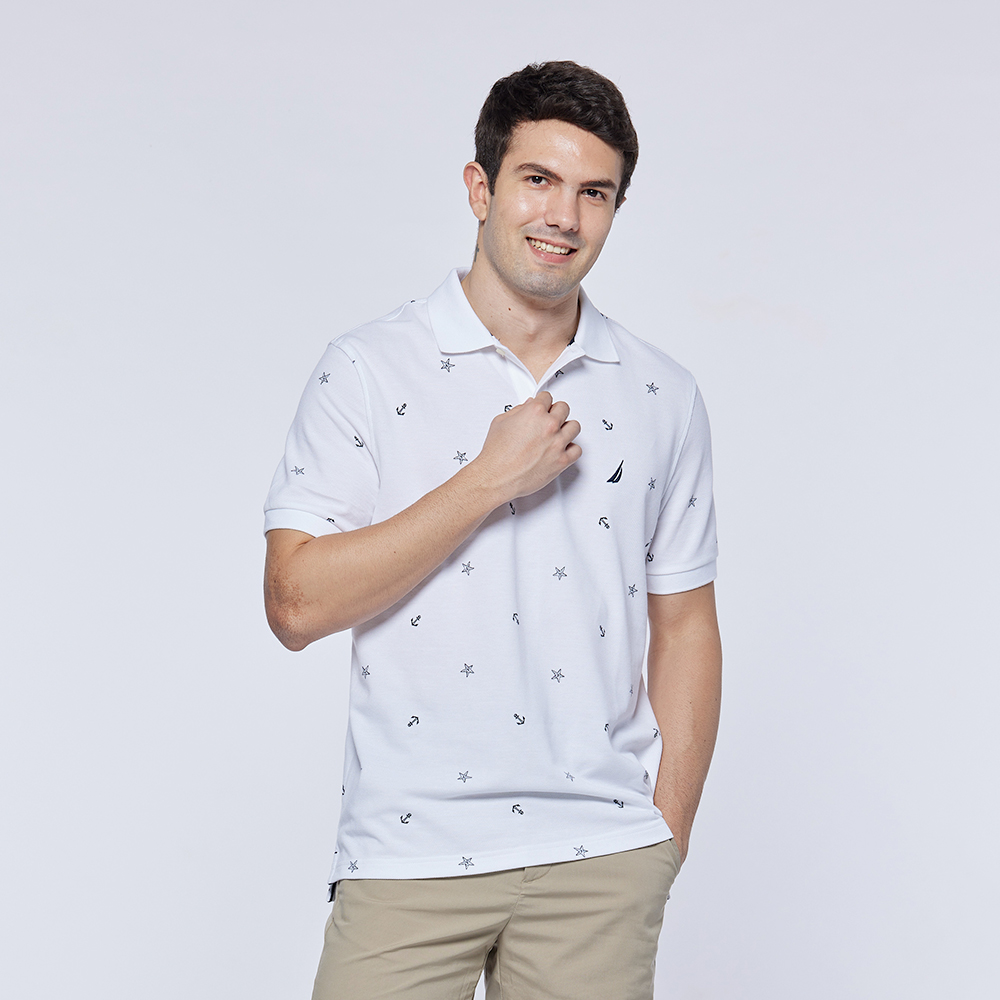【NAUTICA】男裝吸濕排汗短袖POLO衫(多色任選) 歷史價格詳細信息