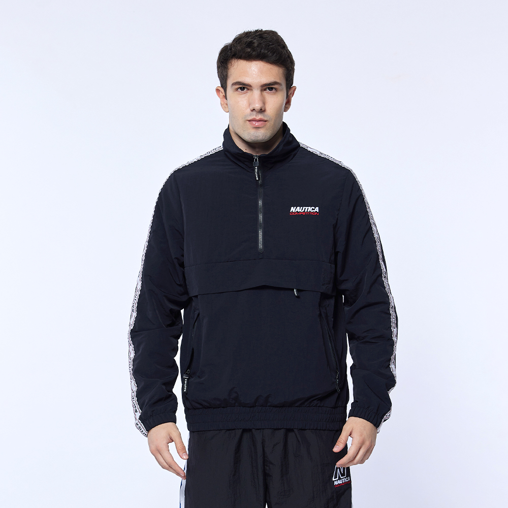 【NAUTICA】男裝 COMPETITION酷炫滿版印花長袖連帽T恤(黃) 歷史價格詳細信息