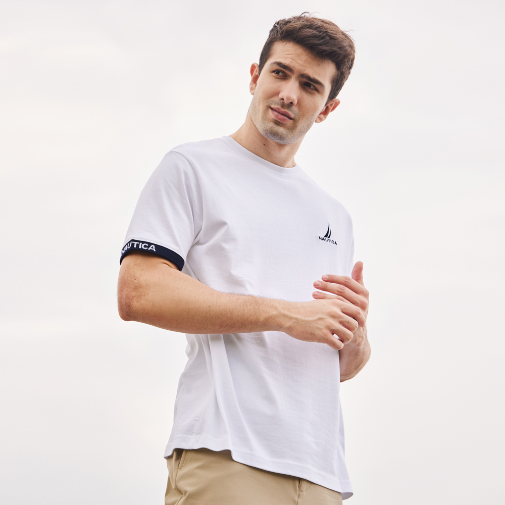【NAUTICA】男裝 百搭格紋恆溫長袖針織衫(灰) 歷史價格詳細信息