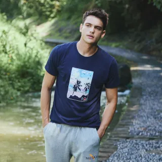 【NAUTICA】男裝 海洋風條紋長袖襯衫(藍) 歷史價格詳細信息