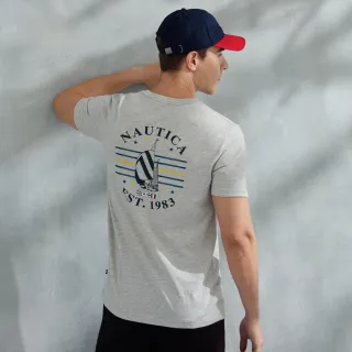 【NAUTICA】女裝 經典品牌LOGO刺繡短袖T恤(灰色) 歷史價格詳細信息