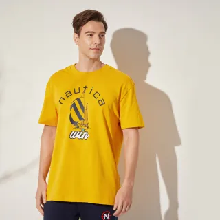 【NAUTICA】聯名款帆船圖騰短袖T恤(綠) 歷史價格詳細信息