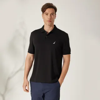 【NAUTICA】男裝 吸濕排汗簡約短袖襯衫(藍色) 歷史價格詳細信息