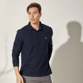 【NAUTICA】男裝 吸濕排汗簡約短袖襯衫(藍色) 歷史價格詳細信息