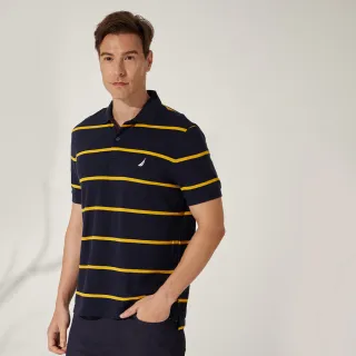 【NAUTICA】男裝 吸濕排汗簡約短袖襯衫(藍色) 歷史價格詳細信息