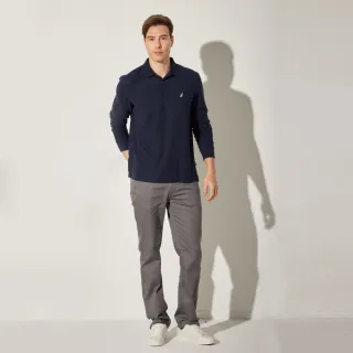 【NAUTICA】男裝 舒適拼接休閒短袖T恤(藍色) 歷史價格詳細信息