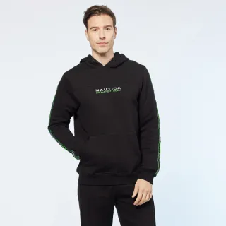 【NAUTICA】男裝　COMPETITION長條品牌LOGO休閒褲(藍) 歷史價格詳細信息
