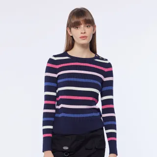 【NAUTICA】女裝條紋長版連帽T恤(粉色) 歷史價格詳細信息