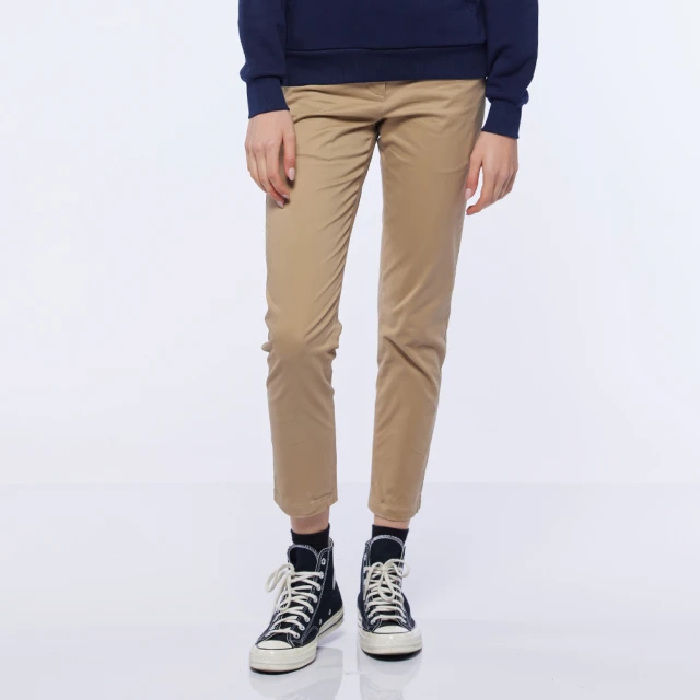 【NAUTICA】女裝 修身品牌文字LOGO圓領短袖T恤(深藍) 歷史價格詳細信息