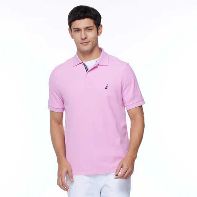 【NAUTICA】男裝 質感清新格紋短袖襯衫(淺藍) 歷史價格詳細信息