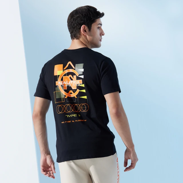 【NAUTICA】COMPETITION男裝圖騰短袖T恤(多款任選) 歷史價格詳細信息