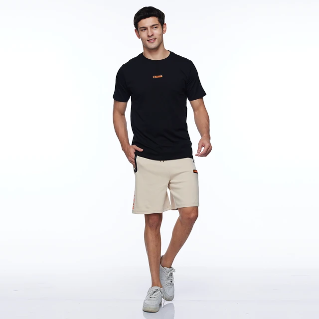 【NAUTICA】男裝 COMPETITION品牌LOGO條紋短袖T恤(黑) 歷史價格詳細信息