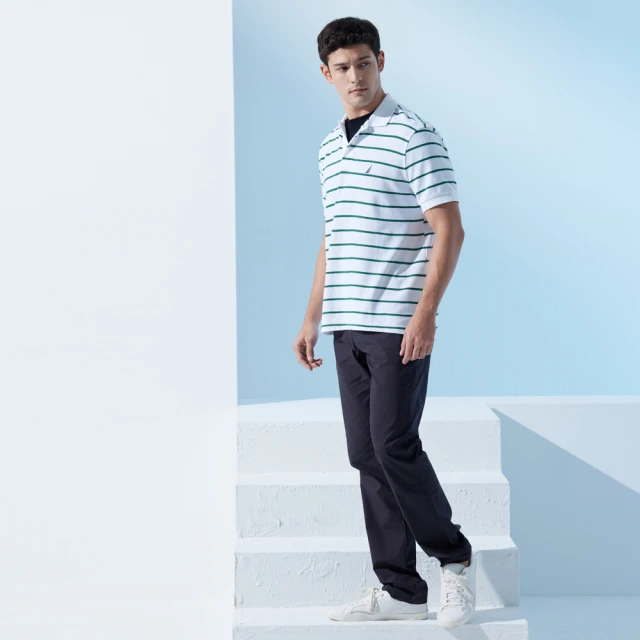 【NAUTICA】男裝 涼感簡約直筒休閒長褲(卡其色) 歷史價格詳細信息