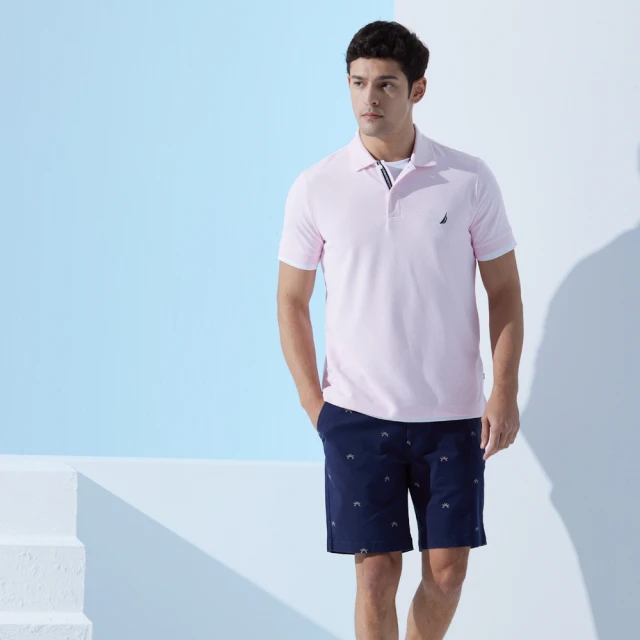 【NAUTICA】女裝 短版幾何圖騰印花短袖T恤(白) 歷史價格詳細信息