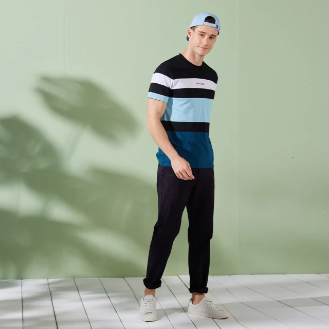 【NAUTICA】男裝 美式休閒吸濕排汗短袖POLO衫(白色) 歷史價格詳細信息