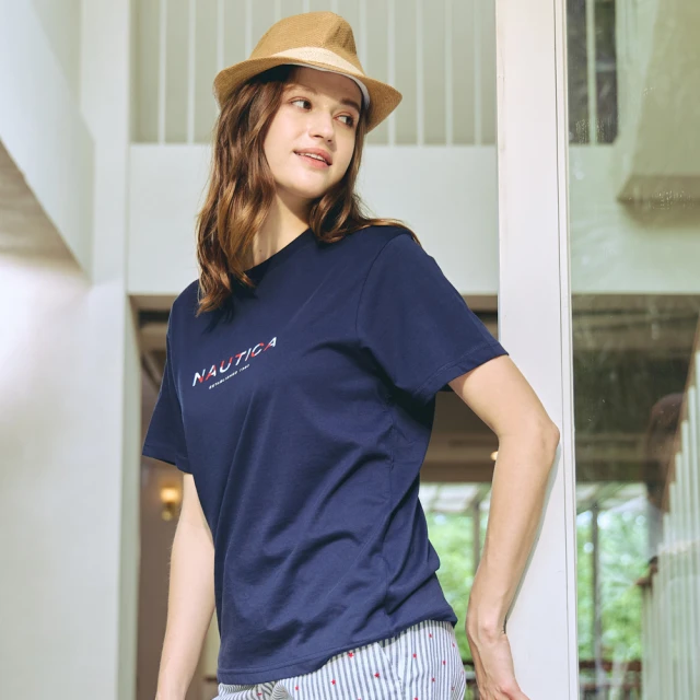 【NAUTICA】男裝 彩虹經典帆船圖騰短袖T恤(白色) 歷史價格詳細信息