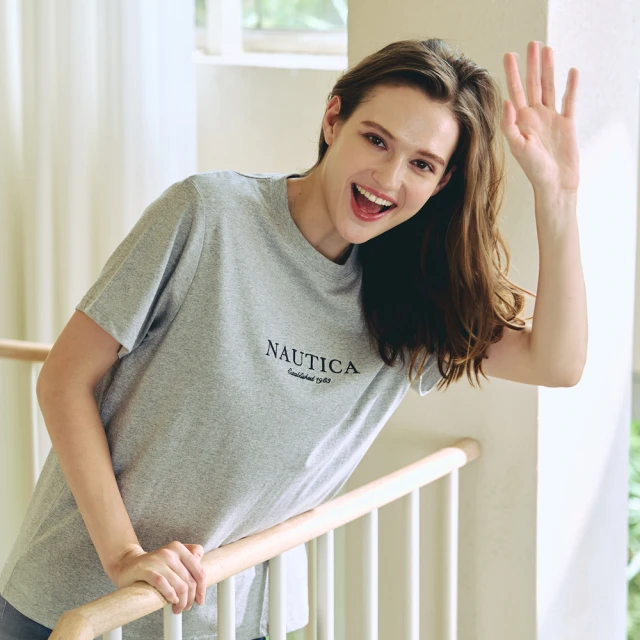 【NAUTICA】男裝 品牌LOGO刺繡短袖POLO衫(白色) 歷史價格詳細信息