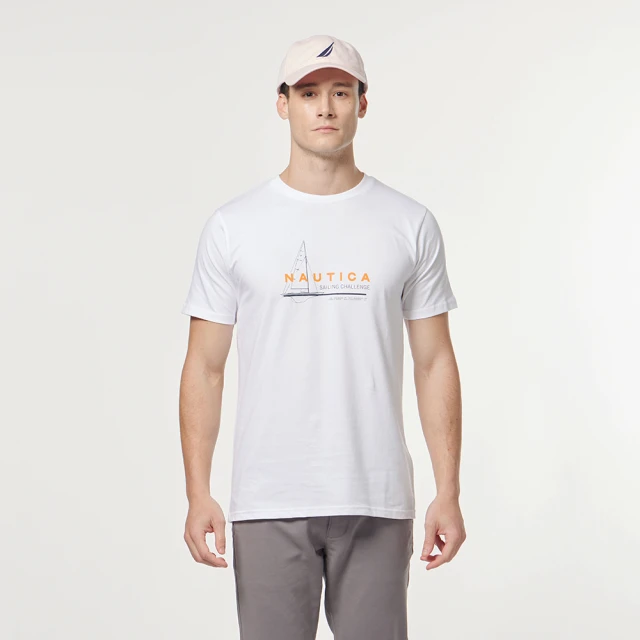 【NAUTICA】男裝 美式休閒吸濕排汗短袖POLO衫(白色) 歷史價格詳細信息