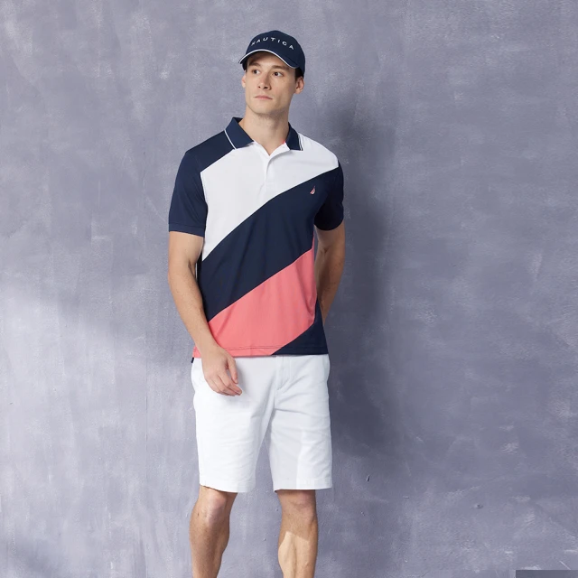 【NAUTICA】男裝吸濕排汗短袖POLO衫(多色任選) 歷史價格詳細信息