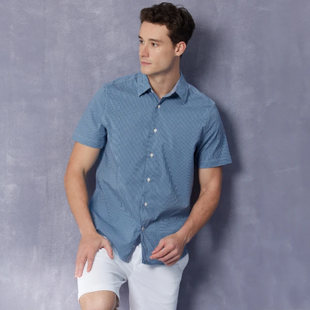 【NAUTICA】男裝 吸濕排汗跳色拼接短袖T恤(粉色) 歷史價格詳細信息