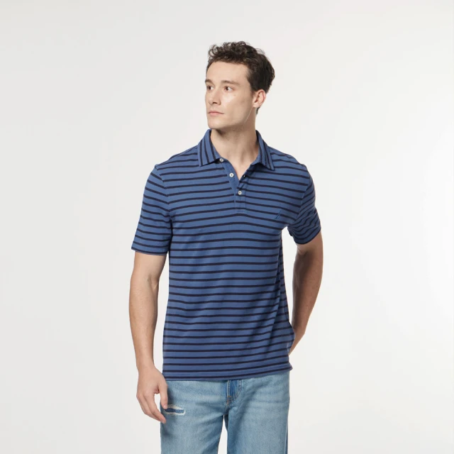 【NAUTICA】男裝 百搭條紋吸濕排汗長袖襯衫(白) 歷史價格詳細信息