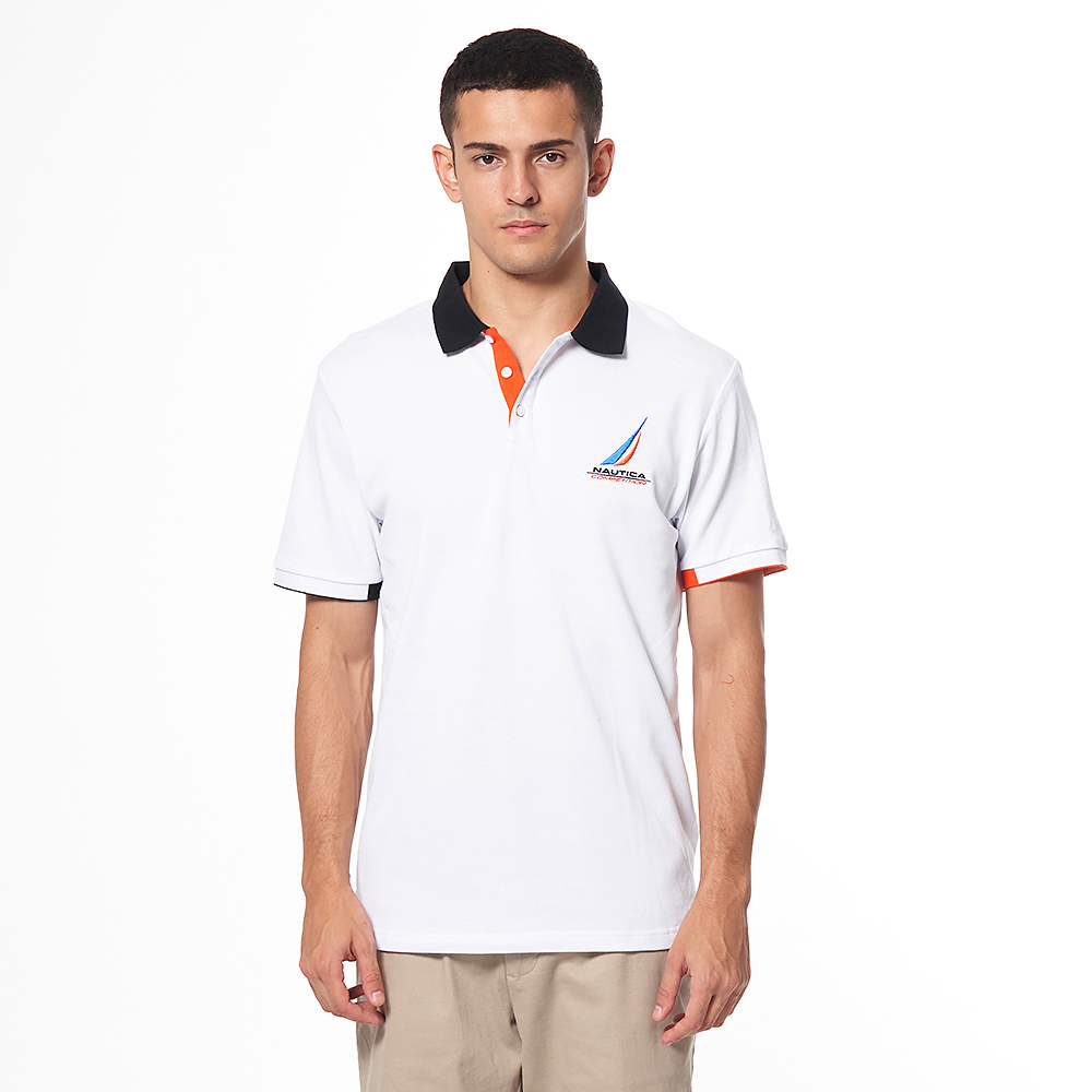 【NAUTICA】COMPETITION男裝簡約LOGO短袖T恤(藍) 歷史價格詳細信息