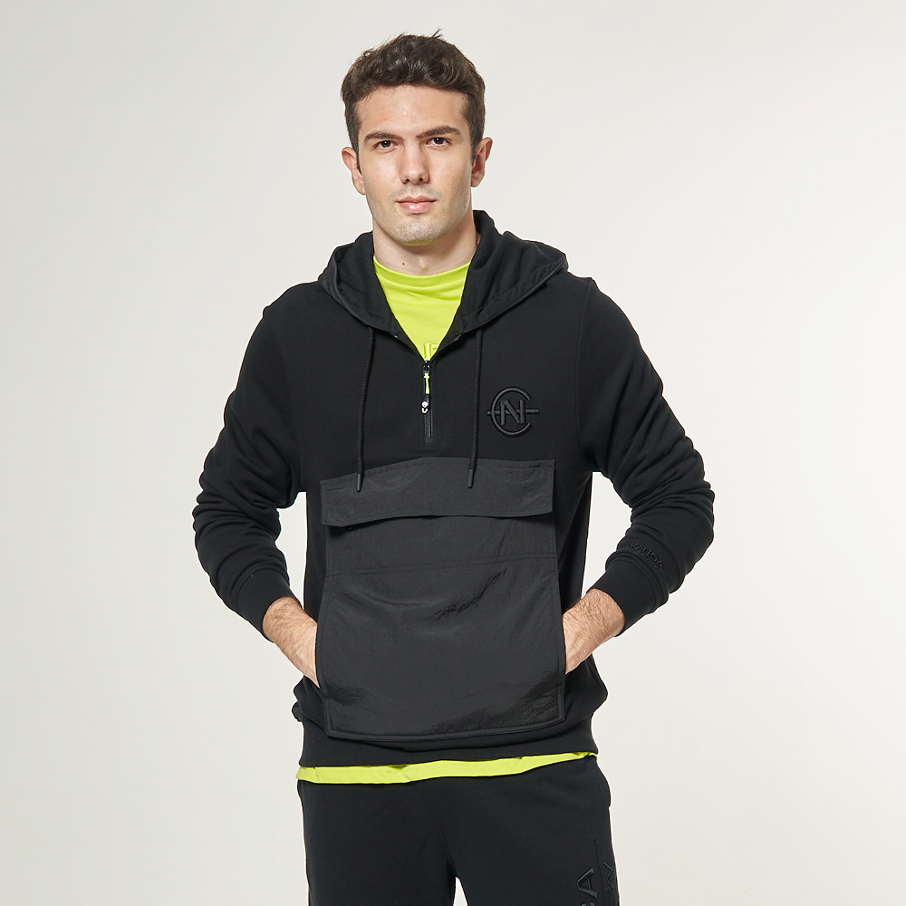 【NAUTICA】COMPETITION男裝跳色品牌LOGO短袖T恤(黑) 歷史價格詳細信息