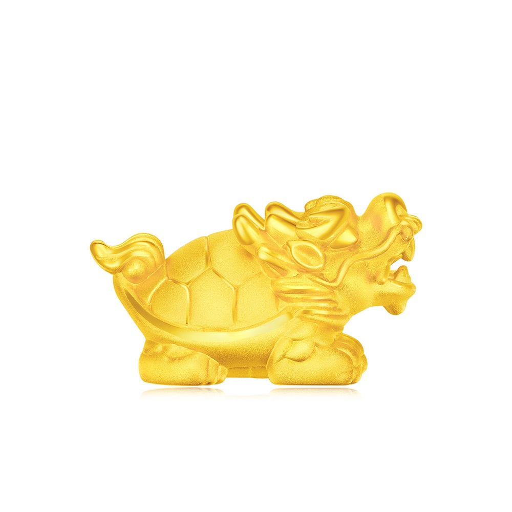 【周大福】神獸喜獅黃金路路通串珠 歷史價格詳細信息