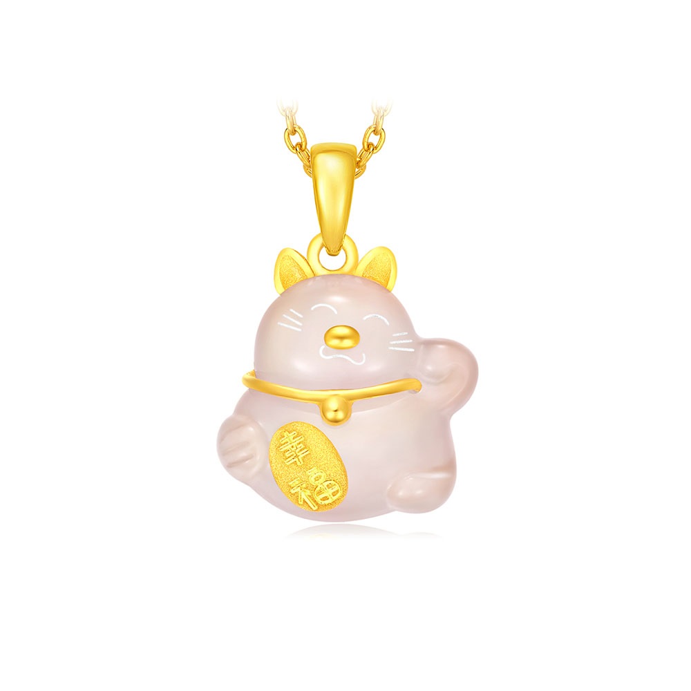 周大福 幸福緣點系列 葫蘆黃金路路通串飾/串珠 歷史價格詳細信息