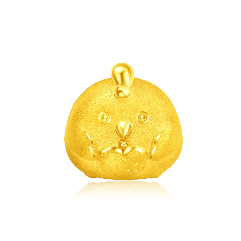 【周大福】生肖系列 蘿蔔趴趴兔黃金吊墜(不含鍊) 歷史價格詳細信息