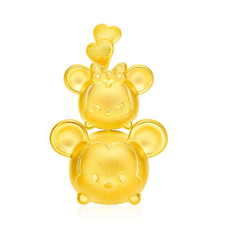 【周大福】TSUM TSUM系列 福字葫蘆米妮黃金路路通串珠 歷史價格詳細信息