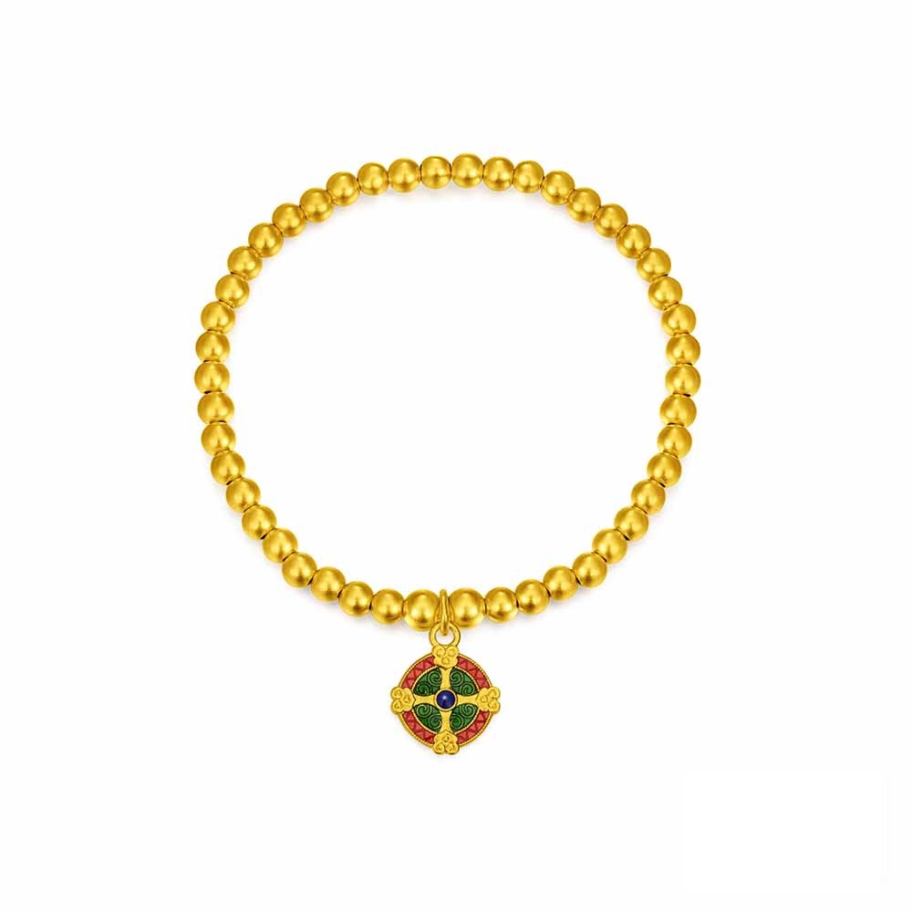 #周大福古法素圈手鐲56圈口，克重都在標簽上，防止刮出劃痕 歷史價格詳細信息